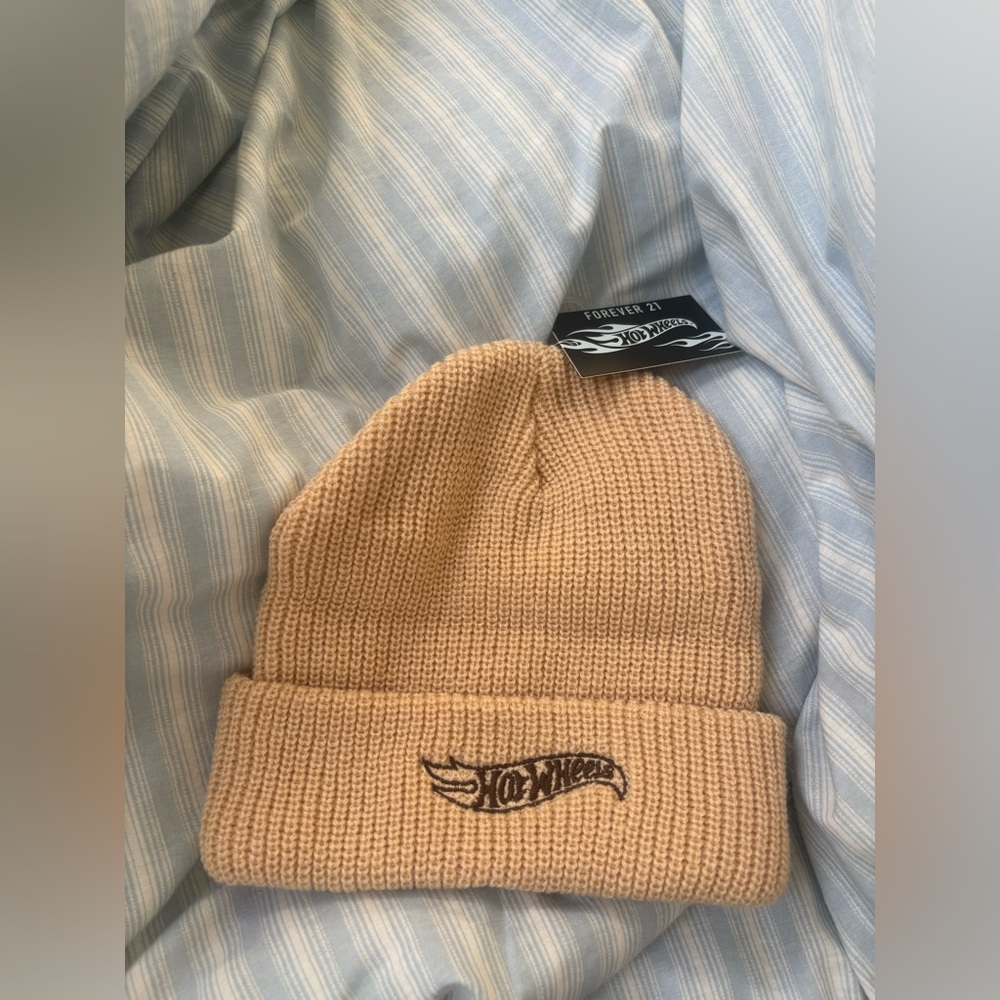 Tan Knit Beanie